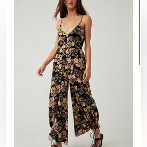 NWT Free People Stand Out Printed One-Piece